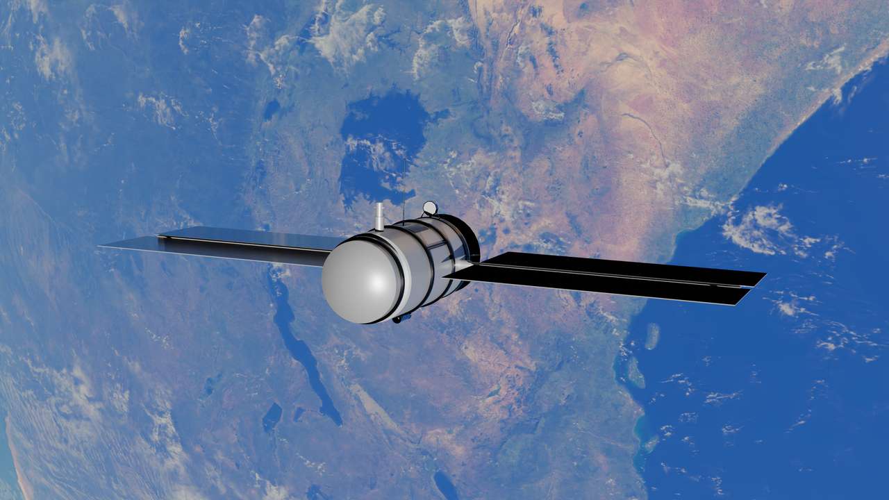 heros-img A satellite orbits Earth, showcasing a stunning blue ocean and continents from space.